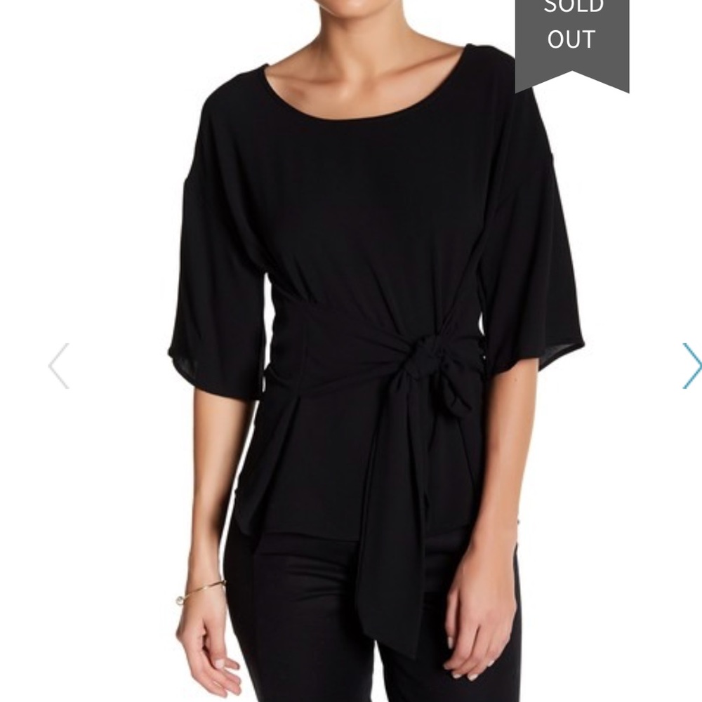 West Kei Tie Front Blouse